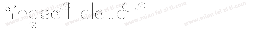 Kingsoft Cloud F字体转换